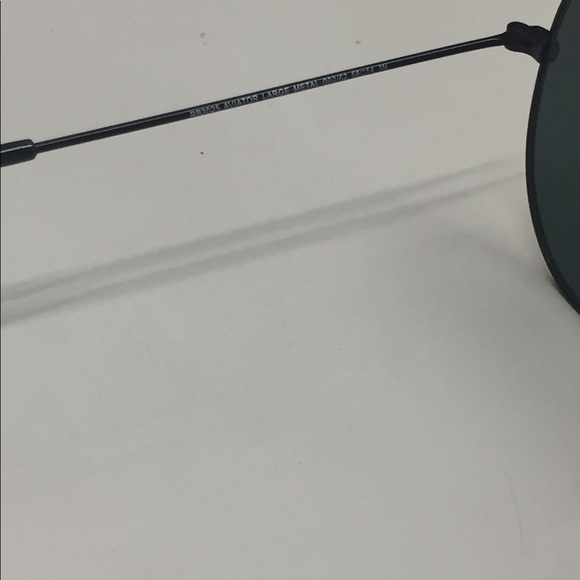 SALE🚨 Rayban Aviators Black Sunglasses RB3025 😎 - Picture 3 of 7